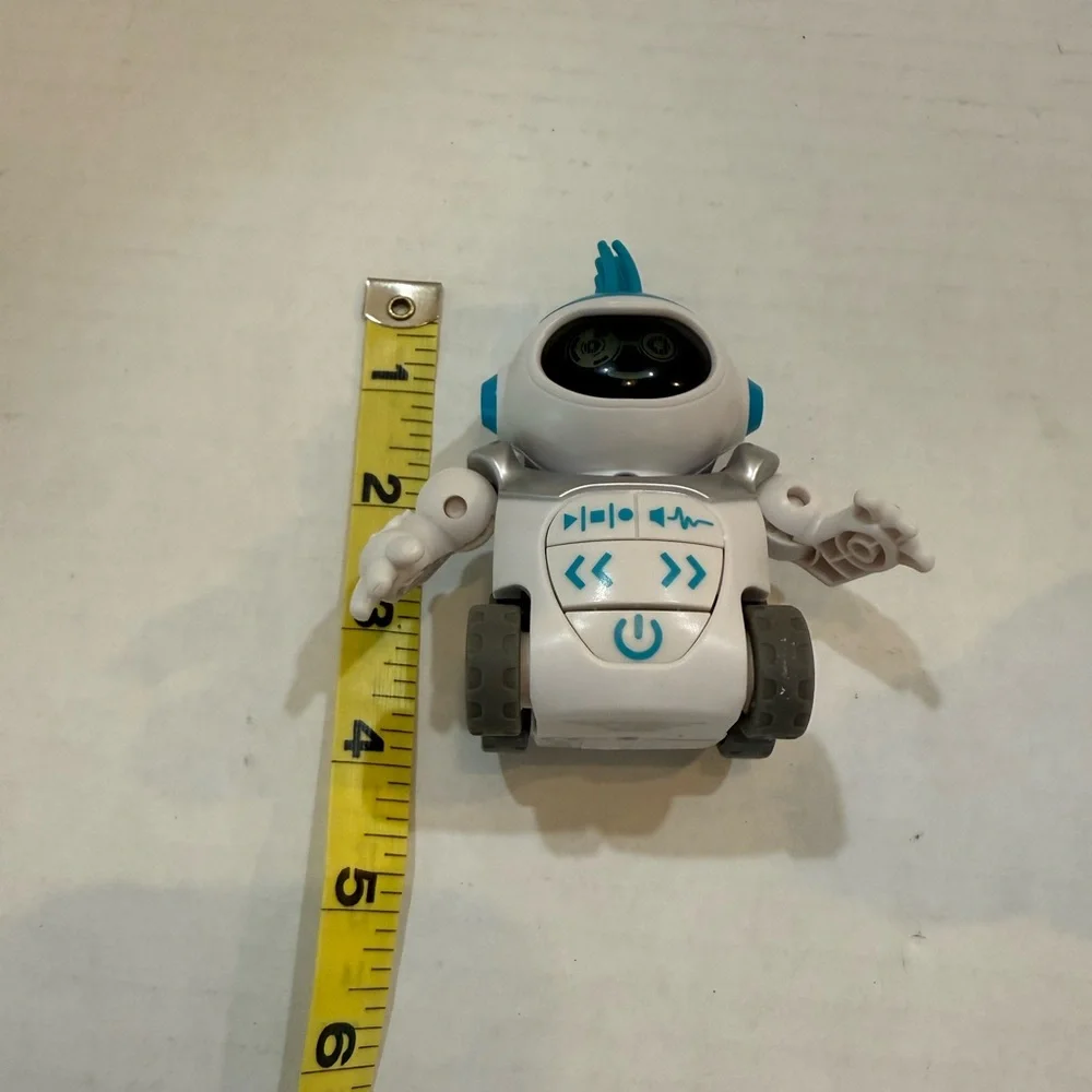 HEXBUG MoBots Ramblez Voice‎ Changing Sidekick Blue~Lights, Sounds Robot Tested